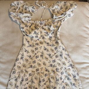 Lucy Paris Floral Smocked Top